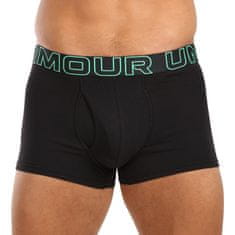 Under Armour 3PACK fekete férfi boxeralsó (1383891 002) - méret M