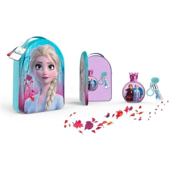 Disney Disney Frozen II Backpack Eau De Toilette Spray 100ml Set 3 Pieces