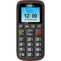 MaxCom MM428BB Dual SIM Fekete Hagyományos telefon