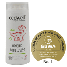 Ecowell ORGANIC BABY LOTION (300 ml)- organikus baba testápoló