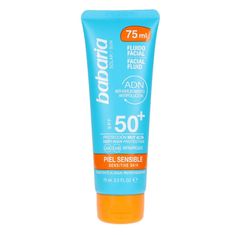 Babaria Babaria Facial Fluid Sensitive Skin Spf50 75ml 