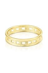 Tous Bájos aranyozott gyűrű mackóval 10037343 (Kerület 52 mm)