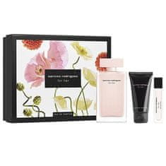 Narciso Rodriguez For Her - EDP 100 ml + testápoló tej 50 ml + EDP 10 ml