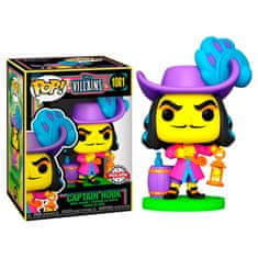 Funko POP figure Disney Villains Hook Black Light Exclusive 