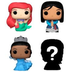 Funko Blister 4 figures Bitty POP Disney Princess Ariel 