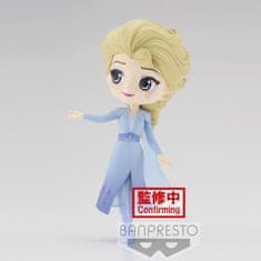 BANPRESTO Disney Characters Frozen 2 Elsa Ver.A Q posket figure 14cm 