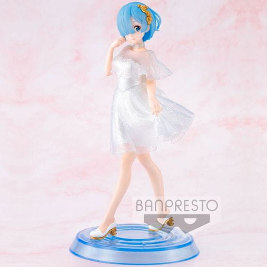 BANPRESTO Re:Zero Starting Life in Another World Serenus Couture Rem figure 20cm