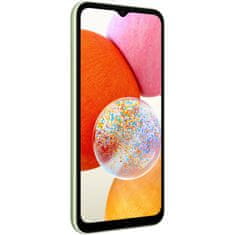 SAMSUNG Galaxy A14 SM-A145RLGVEUE 4GB 128GB Dual SIM Világoszöld Okostelefon