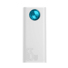 BASEUS Amblight Powerbank 30000 mAh QC 3.0 PD 3A 65W fehér (PPLG-A02) (PPLG-A02)