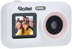 Rollei Sportsline Fun/ 5 MPix/ 1080p/ 2x színes kijelző/ USB-C/ fehér