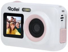 Rollei Sportsline Fun/ 5 MPix/ 1080p/ 2x színes kijelző/ USB-C/ fehér