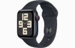 Apple Watch SE Cell/44mm/Midnight/Sport szíj/Midnight/-S/M