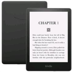 Amazon E-könyv KINDLE PAPERWHITE 5 2021, SIGNATURE EDITION, 6.8" 32GB, QI töltés, FEKETE, hirdetések nélkül