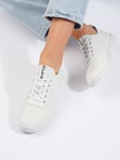Amiatex Női tornacipő 108810 + Nőin zokni Gatta Calzino Strech, fehér, 41