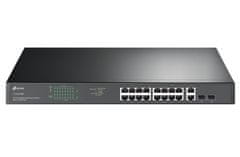 TP-LINK TL-SG1218MP 18 portos Gigabit Easy Smart Switch 16 portos PoE+ kapcsolóval