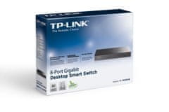 TP-LINK Kapcsoló SG2008 smart, 8x GLAN, SDN opció