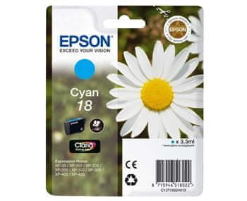 Epson egycsomagos cián 18 Claria Home tinta C13T18024012