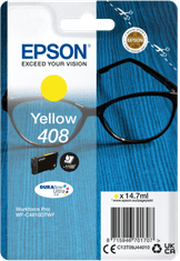 Epson egycsomagos sárga 408 DURABrite Ultra tinta