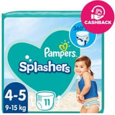 Pampers Splashers vizes pelenkák 4-es méret (11 db) 9-15 kg