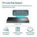 TP-LINK "16 portos 10/100 Mbps + 2 portos Gigabit Rackmount Switch 16 portos PoE+PORTtal: 16× 10/100 Mbps PoE+ port, 2× Gigabit