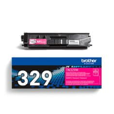 BROTHER TN-329M, toner magenta, 6000 oldal/perc