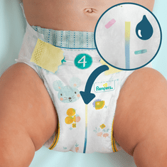 Pampers Premium Care eldobható pelenkák 2-es méret (224 db) 4-8 kg - havi csomagban