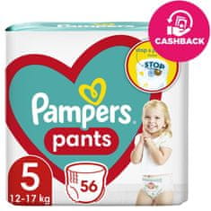 Pampers Active Baby nadrágos pelenkák 5. méret (56 db) 12-17 kg