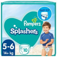 Pampers Splashers vizes pelenkázó bugyi 5. méret (10 db) 12-17 kg