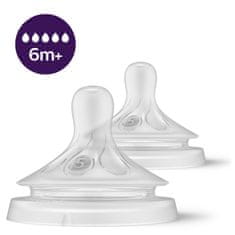 Philips Avent Natural Response 5 Fast Flow 6m+ cumisüveg, 2 db