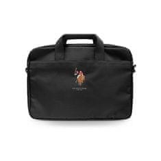 U.S. POLO ASSN. U.S. Polo Assn. táska 16"-os laptophoz - fekete