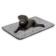 AIO FACTORY Kutya fekhely szőnyeg 100x70 cm vízálló csont fekete