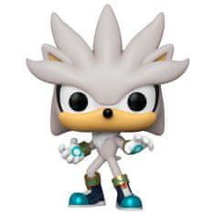 Funko POP figura Sonic 30th Anniversary Silver the Hedgehog 