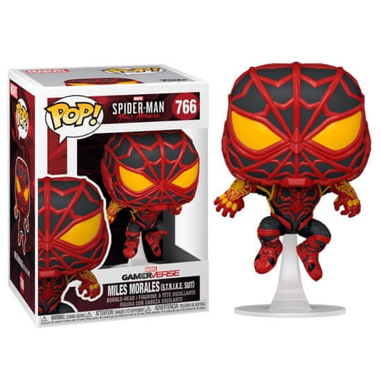 Funko POP figura Marvel Spiderman Miles Morales S.T.R.I.K.E. Öltöny