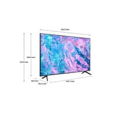 SAMSUNG 43" UE43CU7092UXXH Crystal 4K UHD Smart LED TV