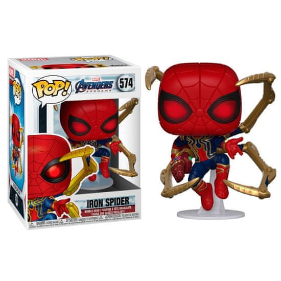 Funko POP figura Marvel Avengers Endgame Iron Spider Nano Gauntlettel