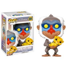 Funko POP figura Disney Az oroszlánkirály Rafiki Simbával 