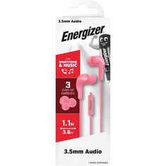 Energizer CIA5 Vezetékes Headset - Rózsaszín