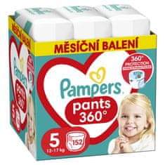 Pampers Activ Baby-Dry Pants eldobható pelenkázónadrág 5 (12-17 kg) 152 db - HÓNAPI KÉSZLET