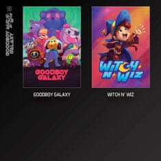 Blaze Evercade #35, Goodboy Galaxy/Witch N’ Wiz, 2in1, Retro, Multi Game, Játékszoftver csomag