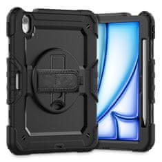 Tech-protect TECH-PROTECT SOLID360 IPAD AIR 11 6 / 2024 FEKETE