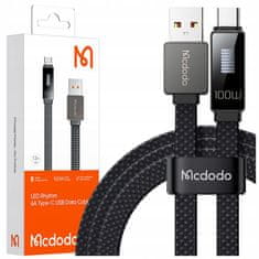 Mcdodo Mcdodo Usb-C Gyors Töltőkábel Samsung Xiaomi C Típusú 6A 100W 1M Ledhez