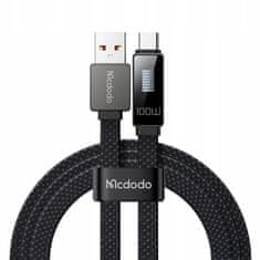 Mcdodo Mcdodo Usb-C Gyors Töltőkábel Samsung Xiaomi C Típusú 6A 100W 1M Ledhez