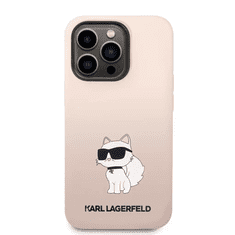 Karl Lagerfeld Apple iPhone 14 Pro Max tok rózsaszín (KLHCP14XSNCHBCP ) (KLHCP14XSNCHBCP)