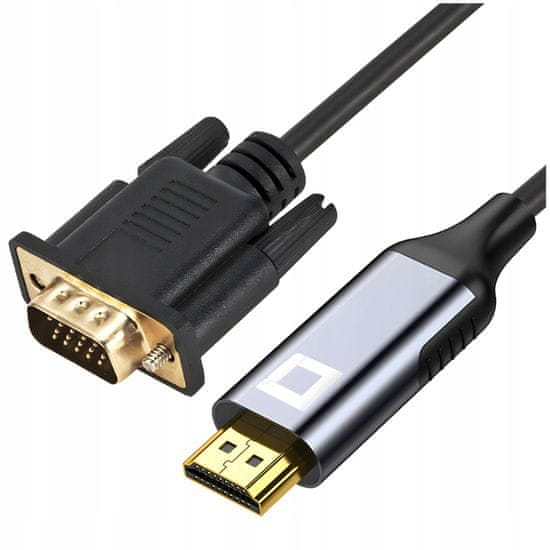 CO2 Co2 Hdmi Kábel - Vga Adapter Átalakító Full Hd 1080P 60Hz 3M