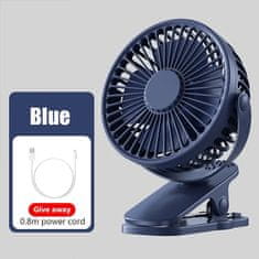 Cool Mango Hordozható mini ventilátor, kézben tartható léghűtő, légkondicionáló, USB töltésű ventilátor, 3 különböző sebesség, 16 x 13 cm - Minifan