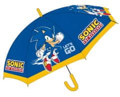 EXCELLENT Gyermek automata esernyő 74cm - Sonic the Hedgehog/Let's go