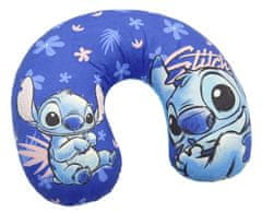 EXCELLENT Disney kék utazópárna - Lilo és Stitch/Stitch