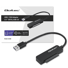 Qoltec Quoltec 52268 SSD Adapter (USB 3.0 - SATA 2,5" SSD/HDD) (52268)