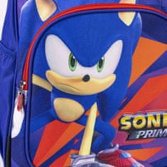 Sonic iskolatáska nagy méretű hátizsák 42x32x15 cm