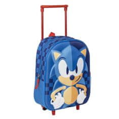 Sonic Gurulós 3D táska 31 cm